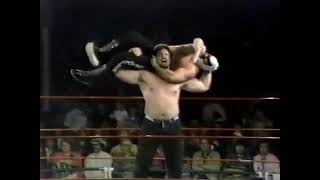 The Grappler vs Brian Adams (Crush). Portland 1988