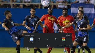 Ghana 1 - 0 Nicaragua full match highlights. Otto Addo speaks.
