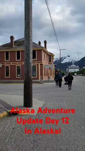 Alaska Adventure Update Day 12 #adventure #shorts #Alaska #travel #trip #update #live #vanlife #rv