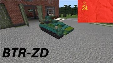 How To Build The BTR-ZD In Minecraft (1.5:1)