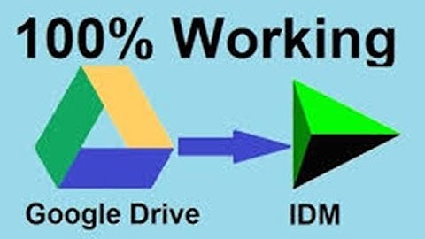 Download Google drive files using IDM in bangla 100% working