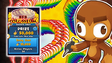 Pro Games In BFB Colosseum (Highest Arena) | BTD Battles