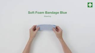 Cederroth Soft Foam Bandage Blue - English screenshot 4