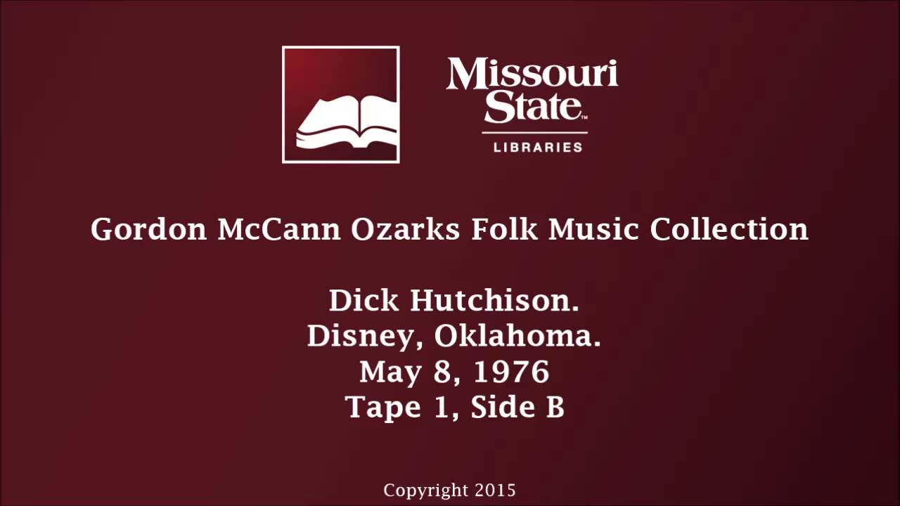 McCann: Uncle Dick Hutchison, May 8, 1976- 2