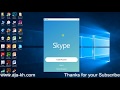 Fix Skype Install on Windows 10 - Please install Skype from the Windows Store..