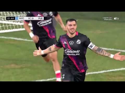 Leagues Cup: Club Puebla derrotó 3-0 al New York City