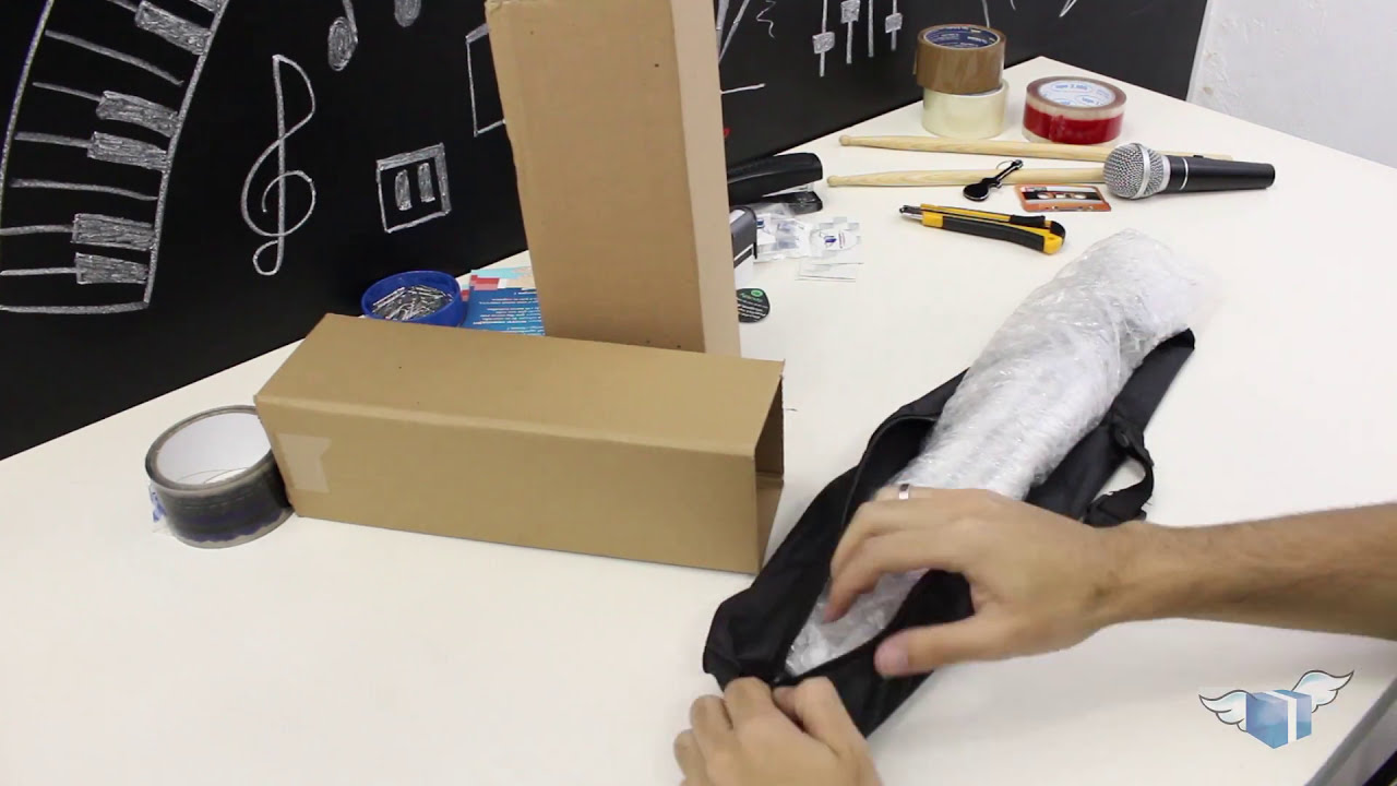 Como embalar um pedestal de forma fácil NETEMBALAGENS YouTube Como embalar um pedestal de forma fácil NETEMBALAGENS YouTube