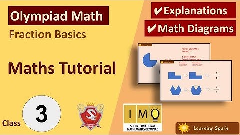 Fraction Basics | Math Tutorial for Class 3 | SOF IMO | Silverzone | CBSE | ICSE