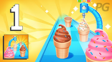 Ice Cream Stack - Gameplay Walkthrough [Android, iOS Game]