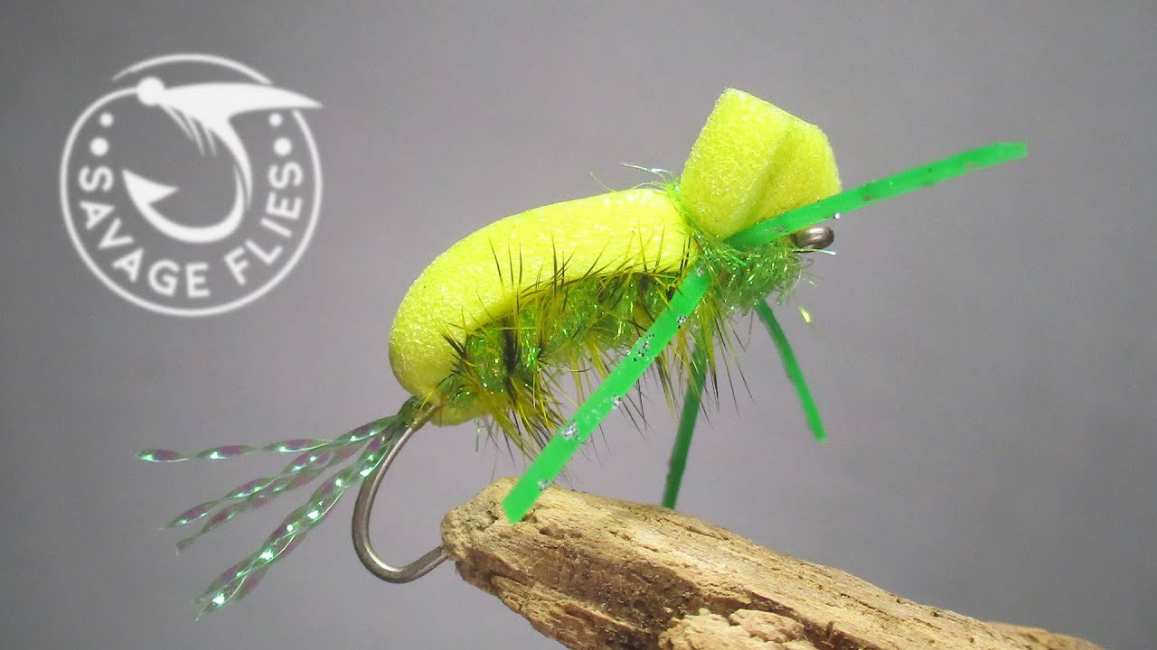 Tying the Foamie Homie (the 2023 New Year's Day Panfish Fly) 