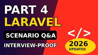 Laravel Scenario-Based Interview Questions & Answers 2026 | Part 4: Real Interview Problems