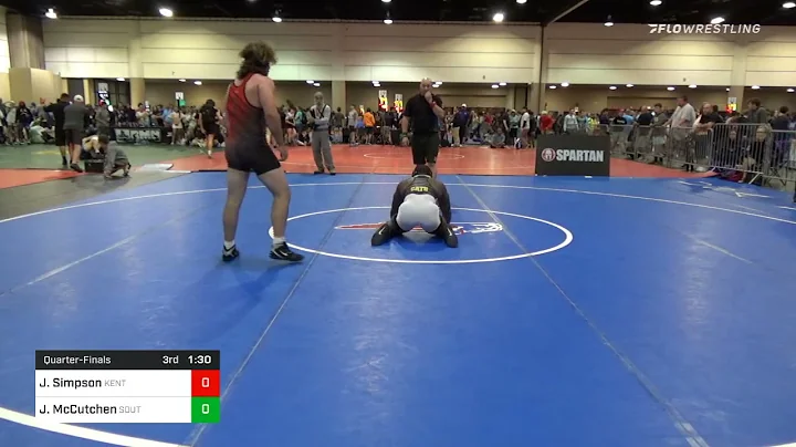 195 Lbs Quarterfinal - Jerry Simpson, Kentucky Vs ...