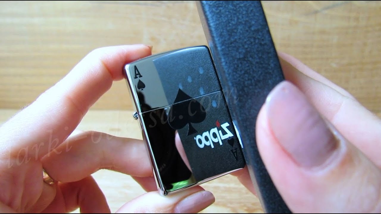 Зажигалка Zippo 24011 Lucky Ace (Видео обзор) podarki-odessa.com