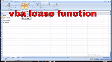 excel vba lcase || vba lcase function || excel vba lcase function || vba || vb ||in hindi