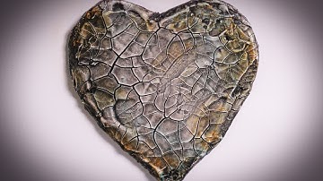 Crackle Paste Application and Antiquing