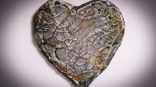 Crackle Paste Application and Antiquing