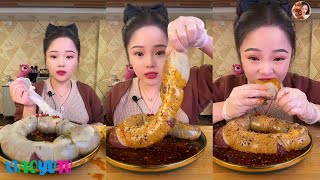 【Xiaoyu Mukbang】XIAOYU EATING SHOW。MUKBANG SATISFYING。Mukbang Chinese。N02。160223。2