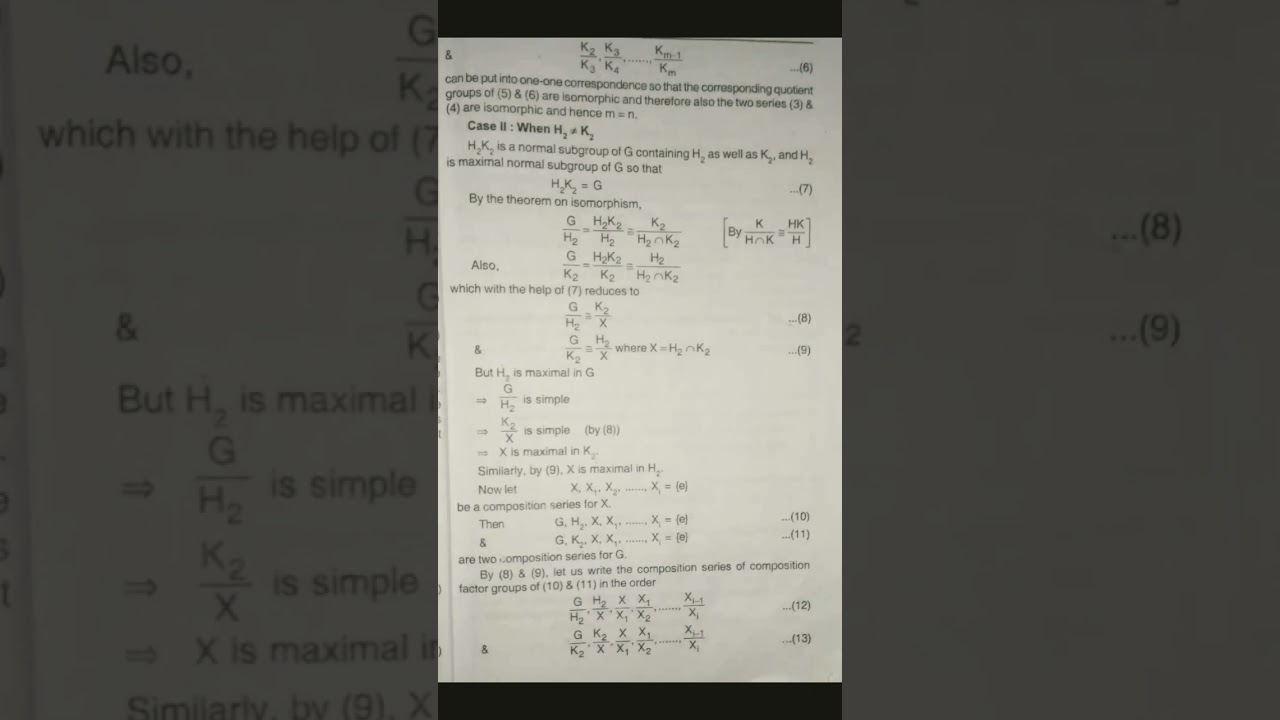 B.sc/B.A/M.sc/M.A/Jordan Holder thm.