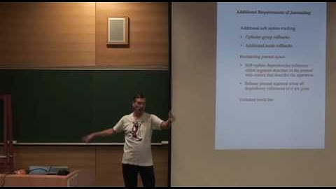 Journaled Soft-Updates, Dr. Kirk McKusick, BSDCan 2010