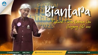 Pemenang I Biantara Kategori Putra Jenjang SD,  FTBI Jawa Barat Tahun 2025