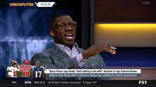 UNDISPUTED | Skip Bayless react to Bucs agree to one-year deal with Antonio Brown