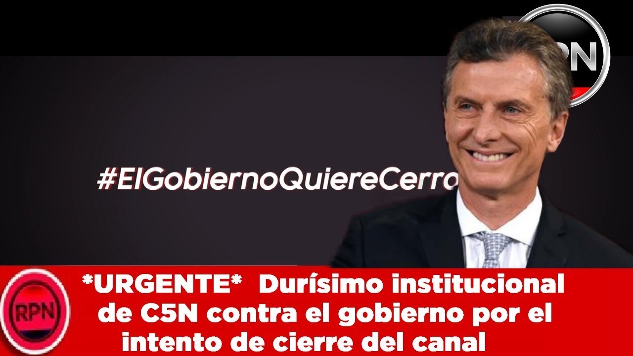 Comparti este video para que C5N no desaparezca - YouTube