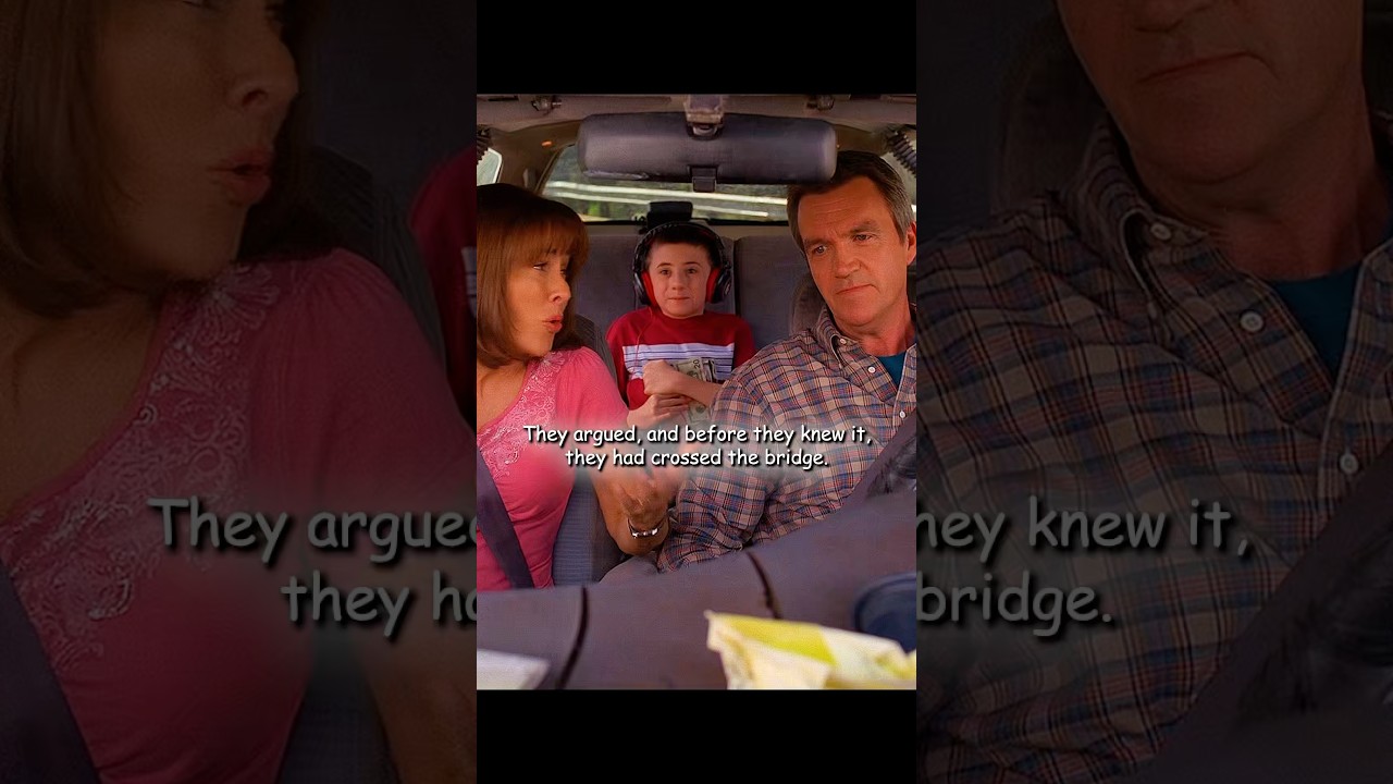 They argued, and before they knew it, they had crossed the bridge