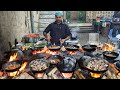 ilyas Dumba Karahi, Truck Adda GT Road Lahore | Lahori Mutton Karahi | Ilyas Truck Adda Karahi Tikka