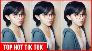 Hot Girl Tik Tok Banban - Short Hair Girl So Cute In Tik Tok China Douyin抖音
