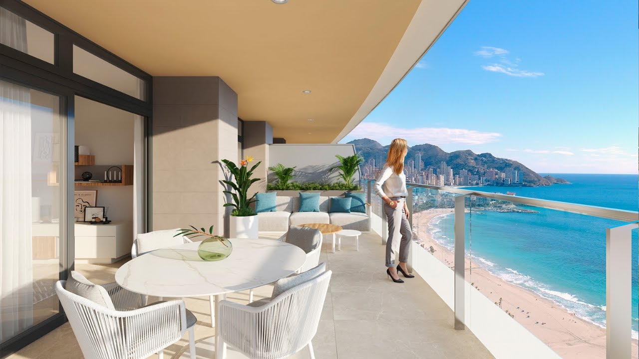 Frontline sea-view apartments in Benidorm