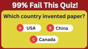 "99% Fail This Ultimate General Knowledge Quiz! 🤔 Can You Pass?" | PUB Quiz | Trivia Quiz