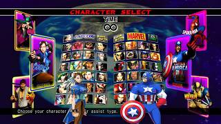 Celebrity MVC1 Character Select Screen ALT (UMVC3 Mod) Wealth
