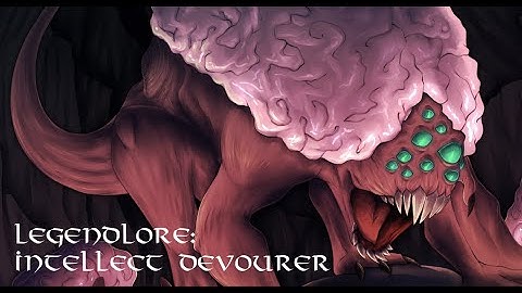 | D&D 5th Edition Creature Breakdown D&D Legendlore: The Intellect Devourer