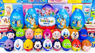 Unpacking So Many Mini and Jumbo Surprise Egg, Disney Surprise Egg, Kinder Joy and More | ASMR screenshot 1