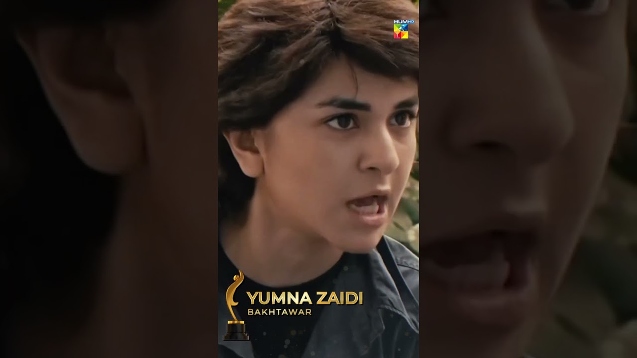 Yumna Zaidi in Bakhtawar - Danube Properties Dubai Presents The Kashmir 9th HUM Awards, JazzCash