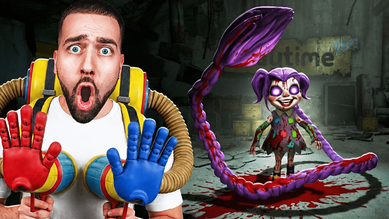 Je TROUVE LE NOUVEAU MONSTRE POPPY PLAYTIME CHAPITRE 5 ! LILY LOVE BRAIDS ?!