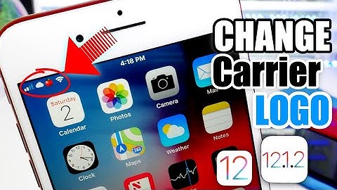 Change Carrier Logo on iPhone No Jailbreak No computer iOS 12 - 12.1.2