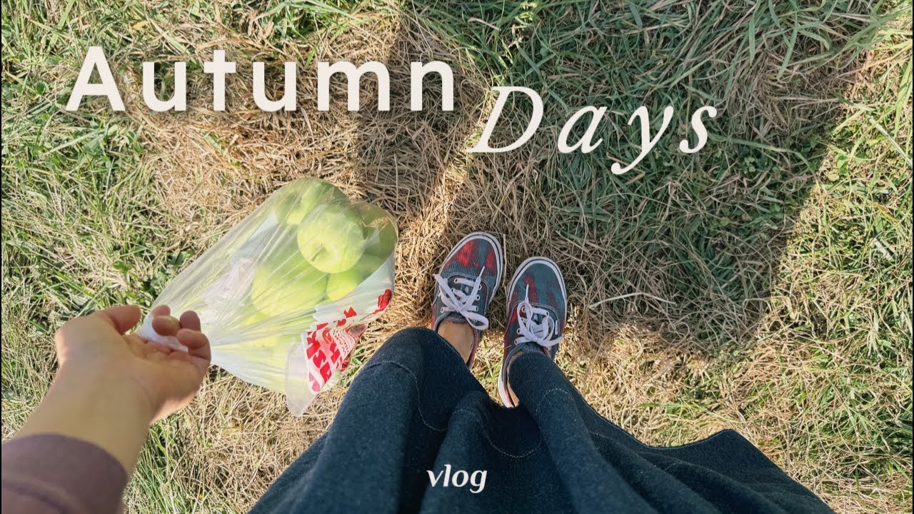 Уютные осенние дни | Государственный парк Рингвуд, Вязание крючком и сбор яблок | Американский влог