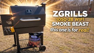 BEST PELLET GRILL FOR THE PRICE? ZGRILLS 1050-2B WiFi Smoke Beast.