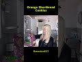 Homemade Orange Shortbread Cookies