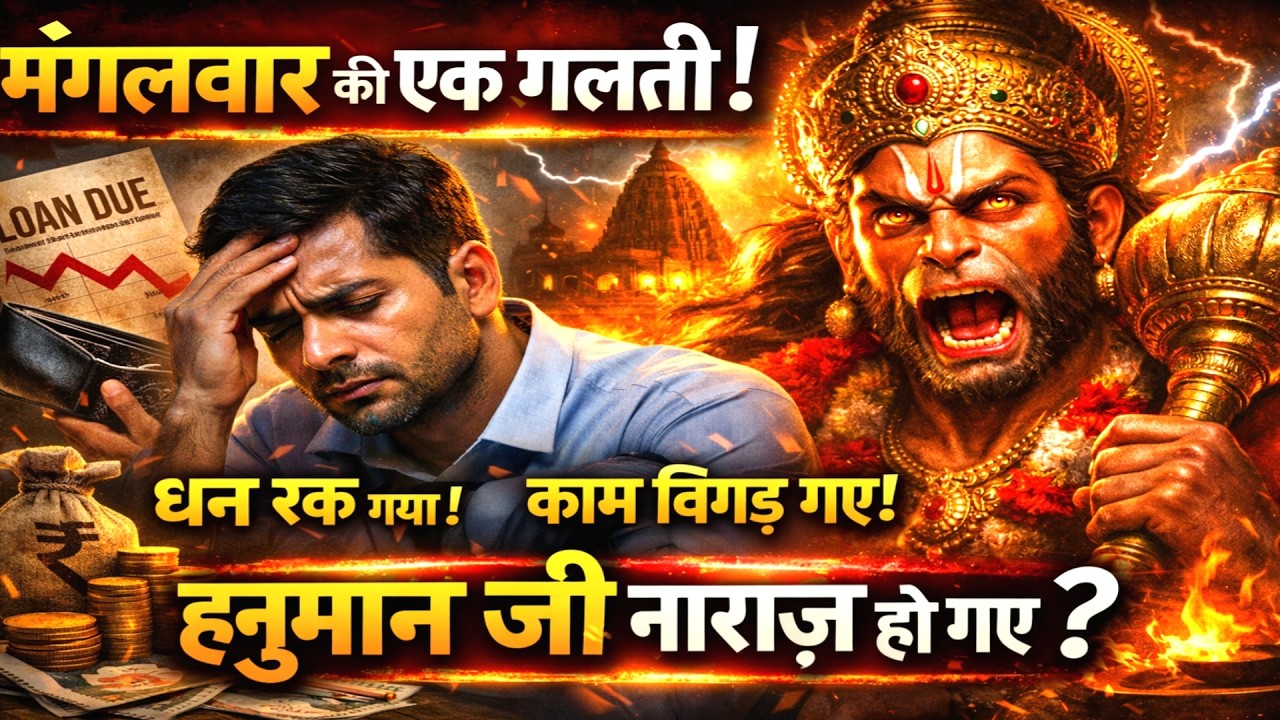 मंगलवार की ये एक गलती हनुमान जी को नाराज़ कर देती है