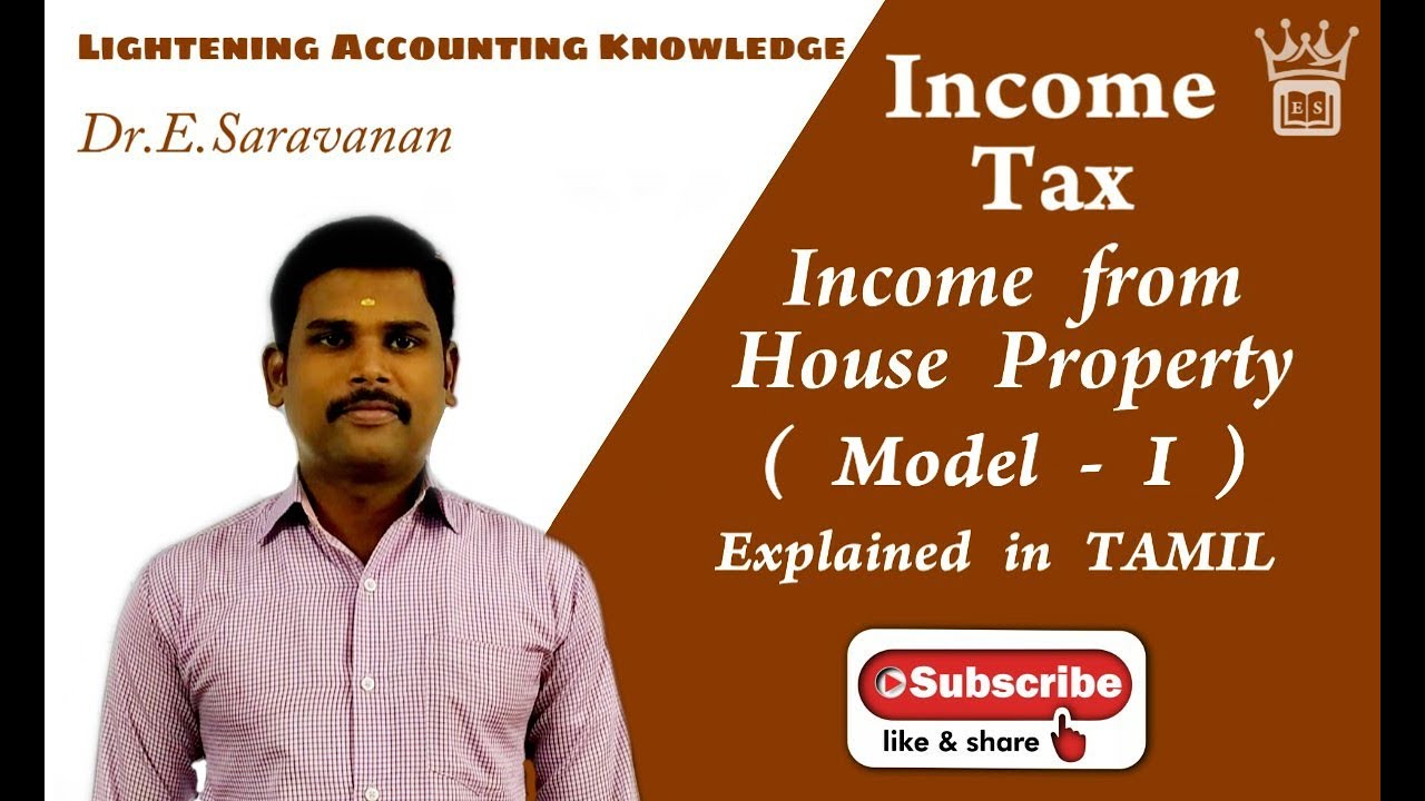 TAX 1 FROM HOUSE PROPERTY (MODEL1) EXPLAINED IN