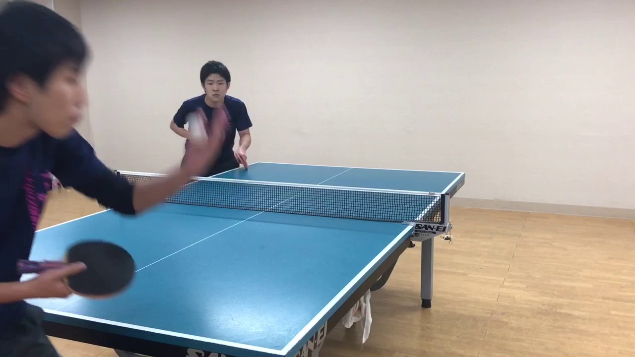 ダブルスのレシーブ 深山 卓球三昧動画 Youtube