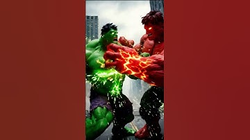 Hulk vs  Red Hulk The Ultimate Power Drain Showdown