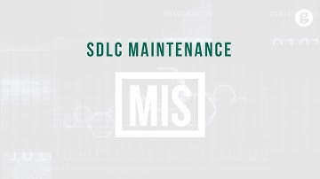 SDLC Maintenance