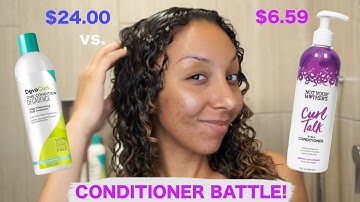 CONDITIONER BATTLE! DevaCurl Decadance vs Not Your Mother