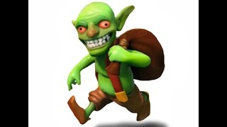 COC ALL GOBLIN RAID 215 GOBLINS!