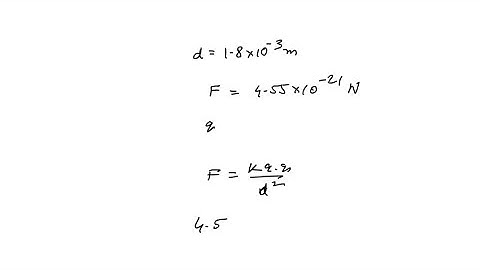 Two spherical objects are separated by a distance that is 1.80 ×10^-3 m . The obje…