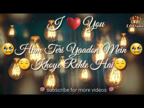 Tere bina โฃ || WhatsApp Status || โฃ romantic lyrics video