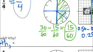 Fraction Subtraction Problem String